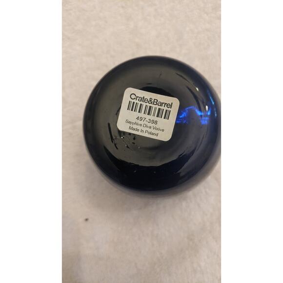 Crate & Barrel Sapphire Diva Candle Holder - Picture 4 of 5